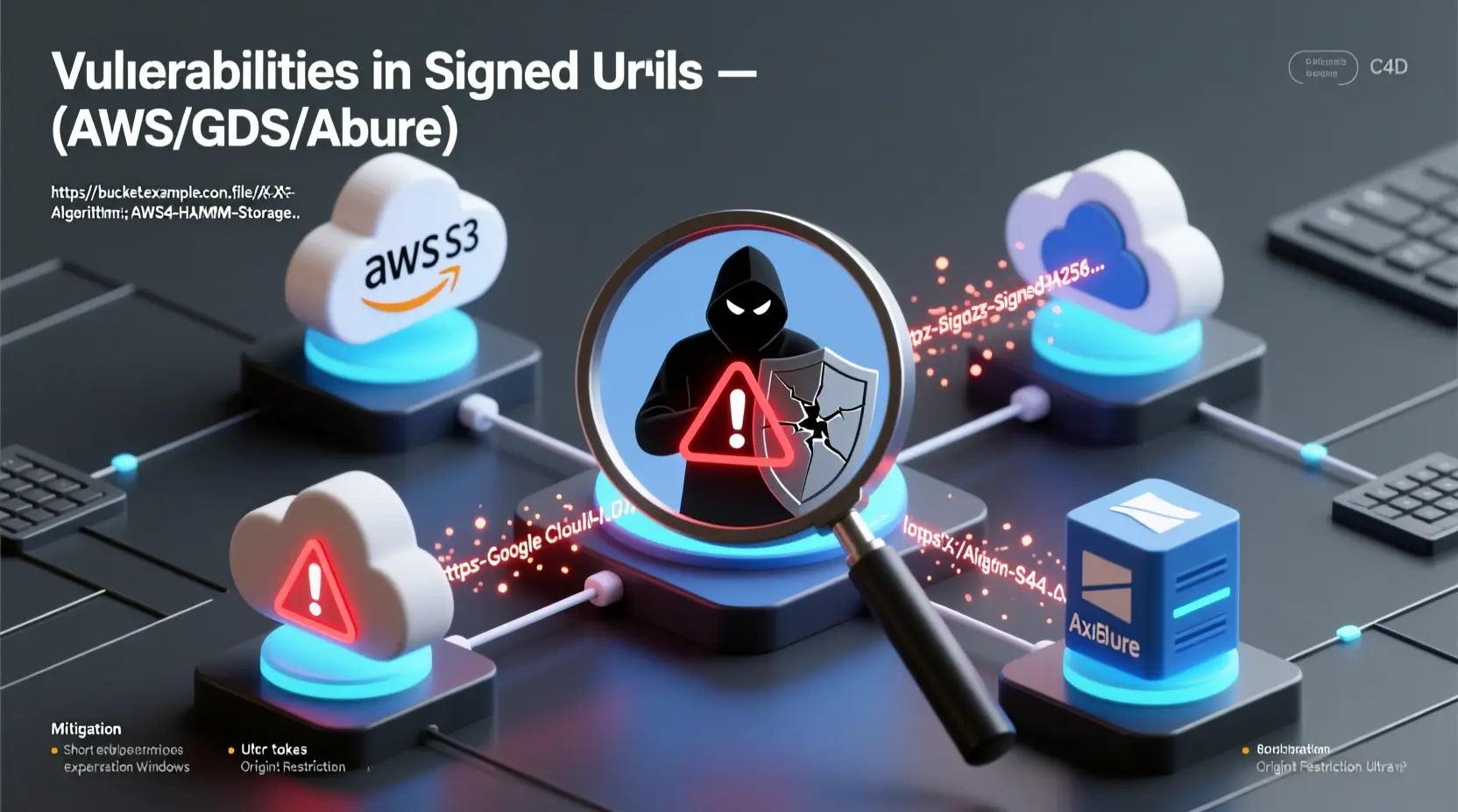 Уязвимости в Signed URLs (AWS/GCS/Azure) — неверная валидация экспирации → вечные ссылки.