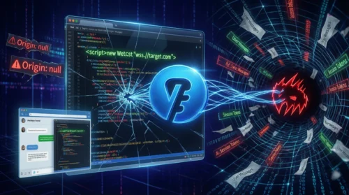 WebSocket Hijacking через CSRF - WS не проверяет Origin? Засунь new WebSocket('wss://target.com') в свой HTML, перехвати чужие сообщения