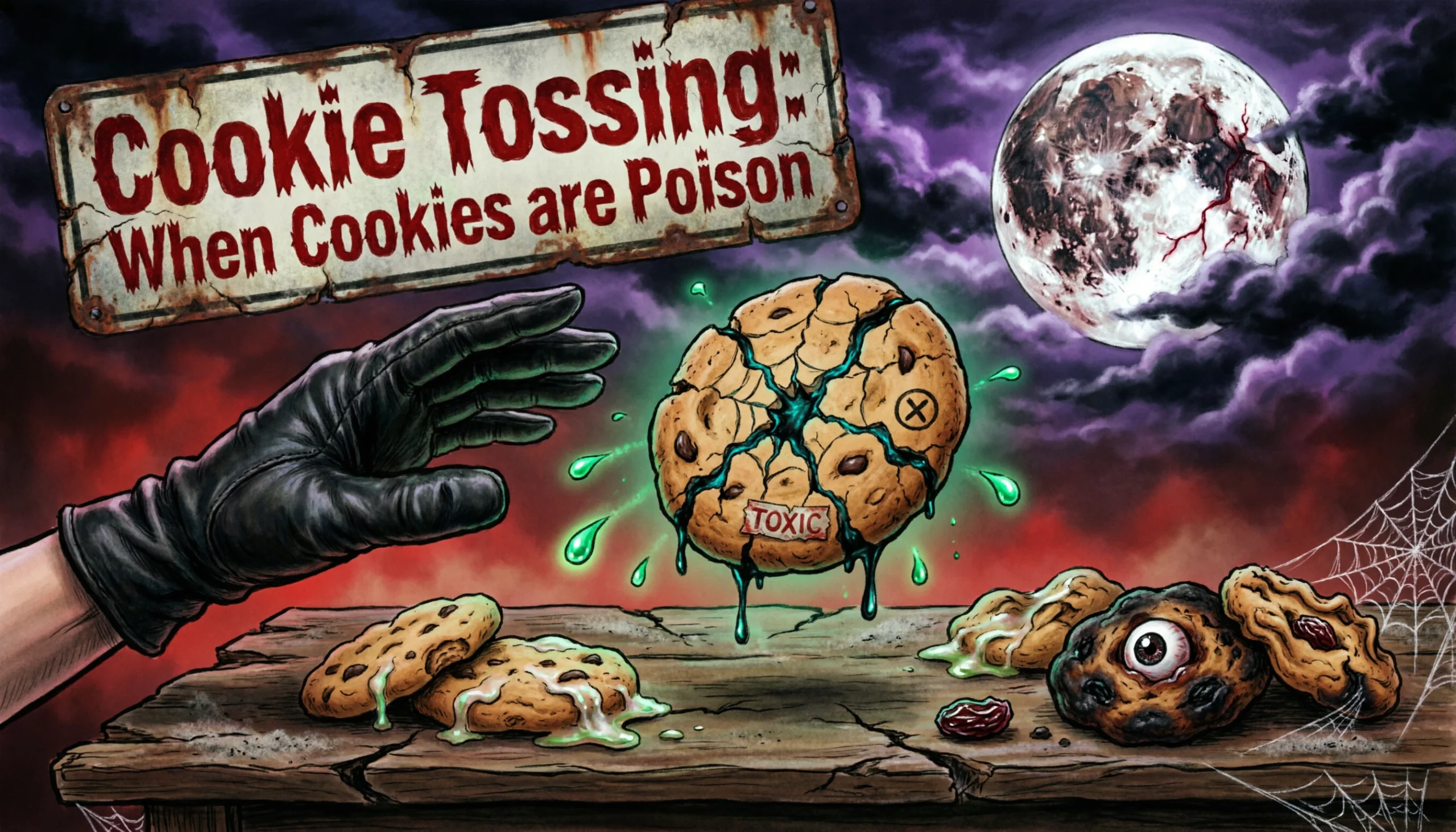 Cookie Tossing: Когда печеньки - это яд