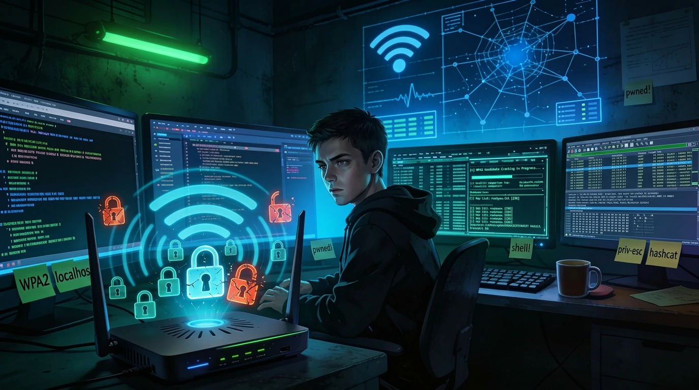 🔍 Зачем хакеры взламывают Wi-Fi и как от этого защититься